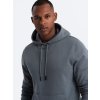 Men's BASIC tracksuit set kangaroo sweatshirt + joggers -  V2 Z85 (Velikost M, Barva Olivová)