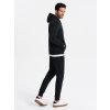 Men's BASIC tracksuit set kangaroo sweatshirt + joggers -  V2 Z85 (Velikost 2XL, Barva Olivová)