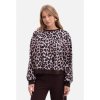 Úpletová mikina s potiskem B303 (Velikost S/M, Barva Leopardí)
