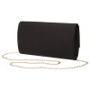 formální dámská kabelka s vnitřní kapsou (Barva Černá)