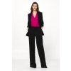Dámské sako bez zapínání Z58 (Barva Černá, Velikost S)