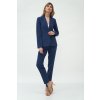 Klasické dámské sako Z61 (Barva Modrá, Velikost S)