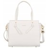 Klasická dámská kabelka z ekologické kůže (Barva Bílá)