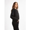 Dámská krátká mikina DK-K-B21 (Velikost XS, Barva Černá)