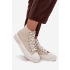 Dámské tenisky Na platformě LEE 50253002.35E ISLA WOMEN MID (Velikost 38, Barva Béžová)
