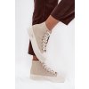 Dámské tenisky Na platformě LEE 50253002.35E ISLA WOMEN MID (Velikost 38, Barva Béžová)