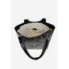 Shopper taška s přezkou NOBO BAG6010-020 (Velikost ONE SIZE, Barva Černá)