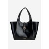 Shopper taška s přezkou NOBO BAG6010-020 (Velikost ONE SIZE, Barva Černá)