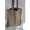 Semišová kabelka Shopper  Miraya (Velikost ONE SIZE, Barva Béžová)
