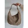 Kabelka z přírodního semiše  Floriah (Velikost ONE SIZE, Barva Béžová)