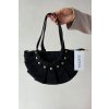 Kabelka z přírodního semiše  Marivane (Velikost ONE SIZE, Barva Černá)