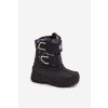 Dětské sněhule Lee Cooper LCJ 25 10 3781  Dětské boty (Velikost 30, Barva Černá)