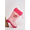 Dětské dívčí holínky princezny  Dazzly (Velikost 22/23, Barva Růžová)