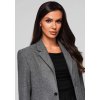 Dámské sako LW-BLZB-0100 (Velikost S, Barva Šedá)