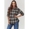 Dámská kostkovaná košile C6 (Barva (varianta) 1, Velikost ONE SIZE)
