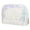 kosmetická taštička ze syntetického materiálu (Barva Bílá)