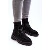 Dámské Traperové Boty na Zip  Apolosi (Velikost 38, Barva Černá)
