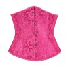 Dámský korzet pod prsa se šněrováním pro tvarování pasu (Barva (varianta) Černá, Velikost M)