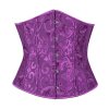 Dámský korzet pod prsa se šněrováním pro tvarování pasu (Barva (varianta) Černá, Velikost M)