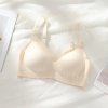 Bezešvá podprsenka s lehkým push up (Barva (varianta) Bílá, Velikost košíčků L)