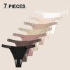 Dámská tanga sada – módní nízký pas (Barva (varianta) Set7, Velikost L)