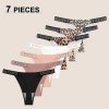 Dámská tanga sada – módní nízký pas (Barva (varianta) Set7, Velikost L)