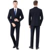 Pánský elegantní oblek pro formální příležitosti (Barva (varianta) Černá, Velikost L)