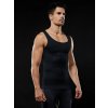 Pánský stahovací kompresní nátělník (Barva (varianta) Černá, Velikost M)