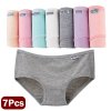 Sada bavlněných dámských kalhotek plus size (Barva (varianta) 7Pcs HZ, Velikost 4XL)