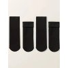 Krátké zimní zateplené ponožky do bot i na doma (Barva (varianta) Black 1pairs)
