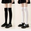 Dlouhé školní vysoké podkolenky v japonském stylu (Barva (varianta) Černá, Velikost 20cm)