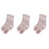 Protiskluzové ponožky na pilates a domácí cvičení (Barva (varianta) 3pairs White)