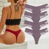Dámská krajková tanga sada více kusů (Barva (varianta) Set8, Velikost S)