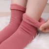 Hřejivé zimní ponožky z vlny a kašmíru (Barva (varianta) red color 1pair)