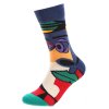 Dámské barevné ponožky s originálními motivy (Barva (varianta) 17, Velikost ONE SIZE)