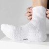 Pánské sportovní ponožky s tlumeným došlapem (Barva (varianta) Middle Socks White)
