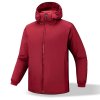 Pánská zateplená outdoorová bunda (Barva (varianta) Červená, Velikost S)