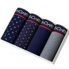 Pánské bavlněné boxerky – 4 ks balení (Barva (varianta) B2 4pcs-pack9, Velikost XL)