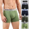 Pánské bavlněné boxerky – 4 ks balení (Barva (varianta) B2 4pcs-pack9, Velikost XL)