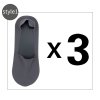 Pánské neviditelné krátké ponožky – 3 páry (Barva (varianta) style 2 skin, Velikost ONE SIZE)