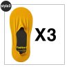 Pánské neviditelné krátké ponožky – 3 páry (Barva (varianta) style 2 skin, Velikost ONE SIZE)