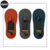 Pánské neviditelné krátké ponožky – 3 páry (Barva (varianta) style 2 skin, Velikost ONE SIZE)