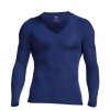 Pánské tenké termo triko s dlouhým rukávem (Barva (varianta) Modrá, Velikost XL)