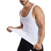 Pánská stahovací kompresní vesta na zpevnění trupu (Barva (varianta) Černá, Velikost M)