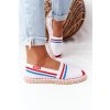 Espadrilky Na Pletené Podrážce Big Star HH274486 (Velikost 38, Barva Modrá)
