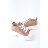Dětské Tenisky Na Platformě  Travel Time (Velikost 29, Barva Béžová)