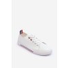 Kožené sportovní boty Dámské  Mossaia (Velikost 38, Barva Bílá)