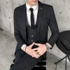 Pánský společenský oblek pro slavnostní události (Barva Černá, Velikost M)