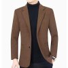 Pánské kárované sako pro elegantní styl (Barva Vínová, Velikost M)