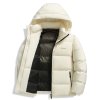 Pánská zimní péřová bunda pro chladné dny (Barva Bílá, Velikost XL)